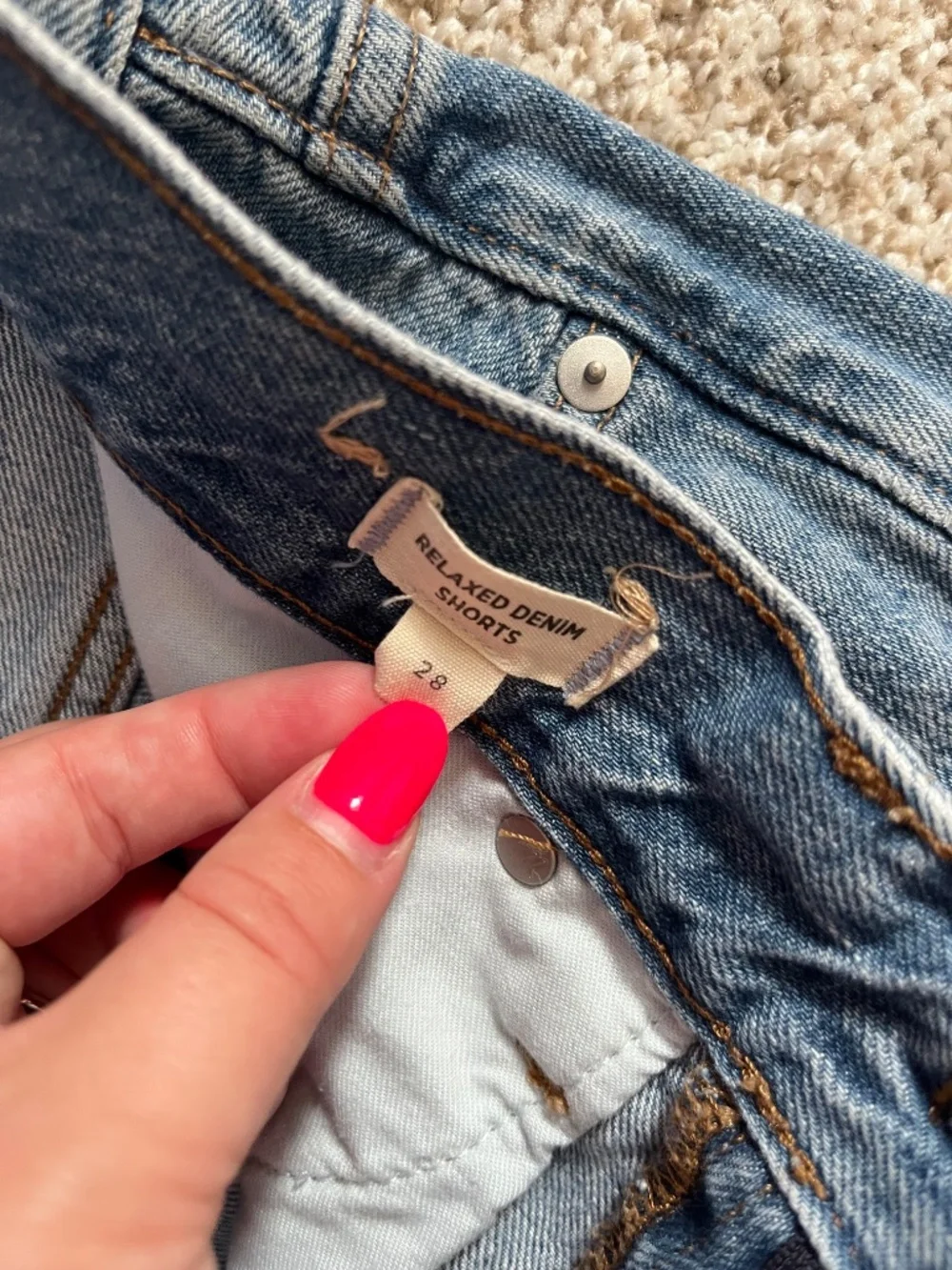 Madewell Relaxed Denim Short